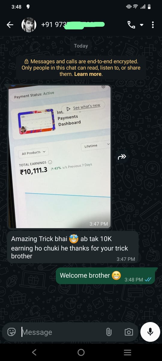 Student Earning Screenshot 1