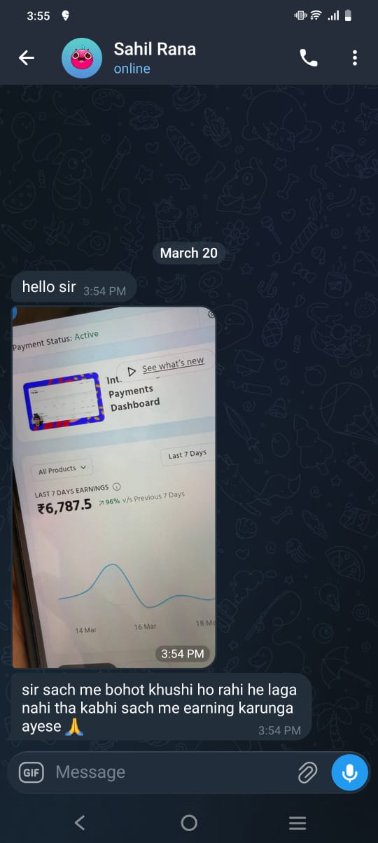 Student Earning Screenshot 2